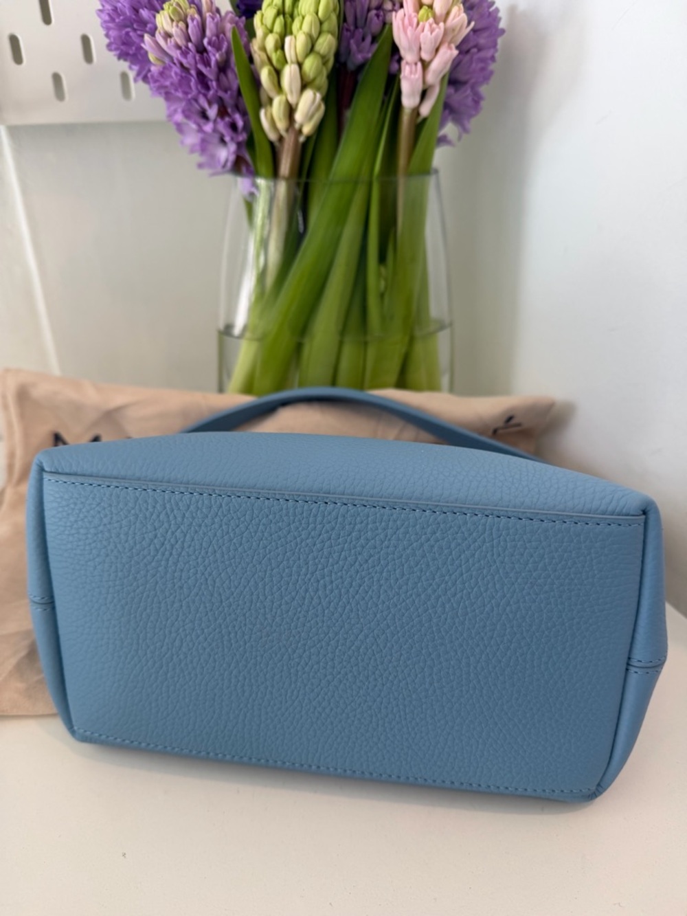 Maison De Sabre - Blue Leather Shoulder Bag - Picture 3 of 9